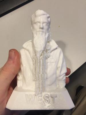 Bearded West Bust