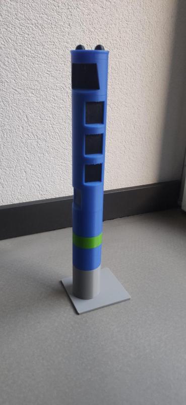 Toll pillar for Rc Truck Parcours