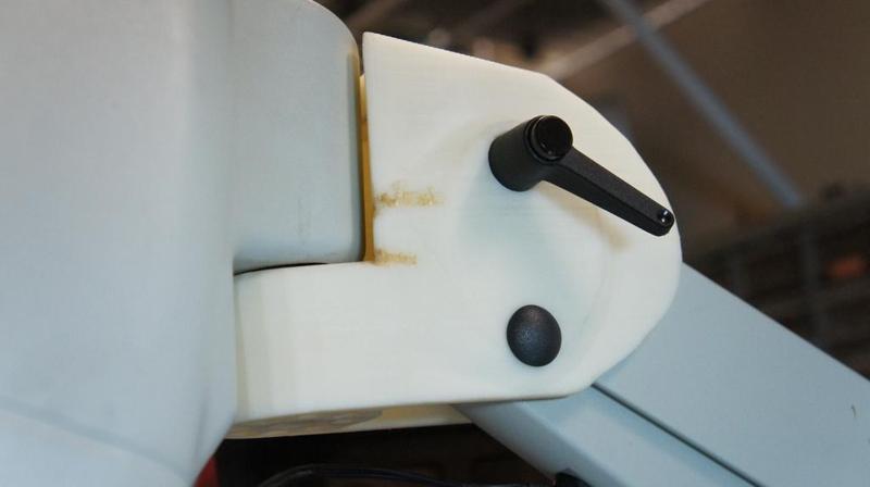 Mantis Stereo Microscope Yaw Hinge Bracket