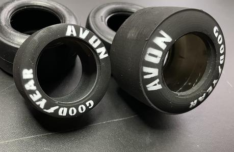 Tamiya 1/12 Lotus 72tires