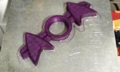 voyager com badge fidget spinner