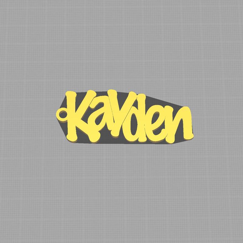 Kayden Keychain