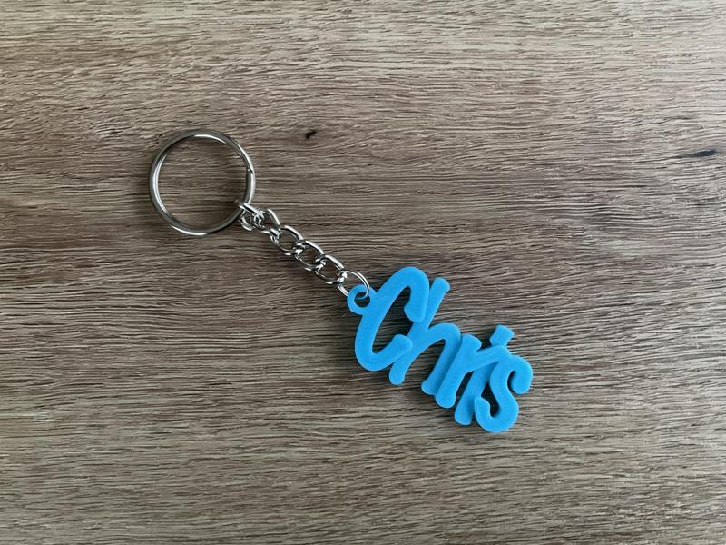 Chris, Christabel, Christiana, Christina keychain