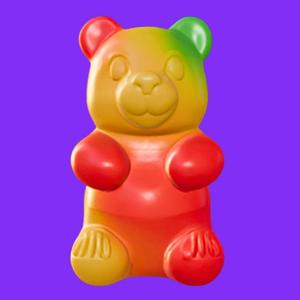 Rainbow Gummy Bear Decor