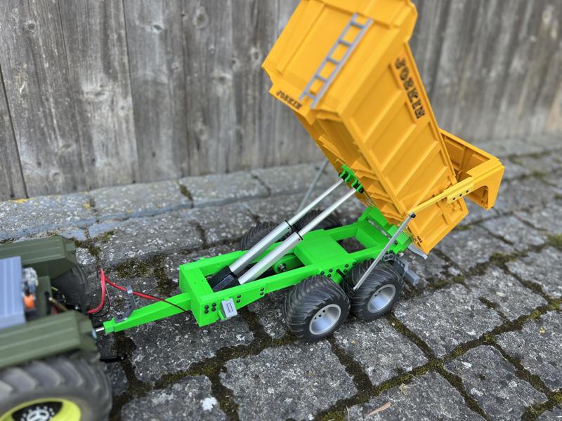 Tandem trailer chassis Siku 1:14-1:16