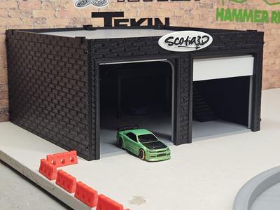 1/76 - 1/64 SCALE GARAGE