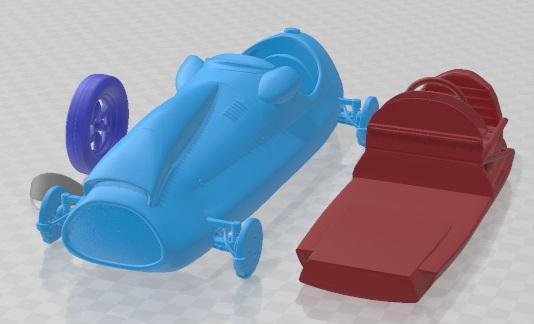 Cooper T20 F1 1952 Printable Car