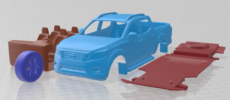 Nissan Navara Doublecab 2020 Printable Car