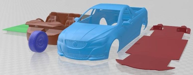 Holden Commodore Evoke ute 2013 Printable Car