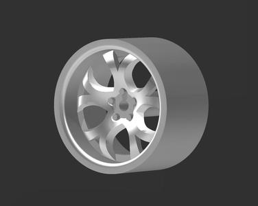 1/64 Alutec Nitro rim forHot Wheels