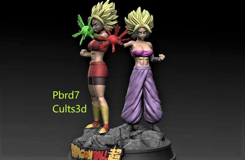 DRAGON BALL KALE CAULIFLA DRAGON BALL SUPER