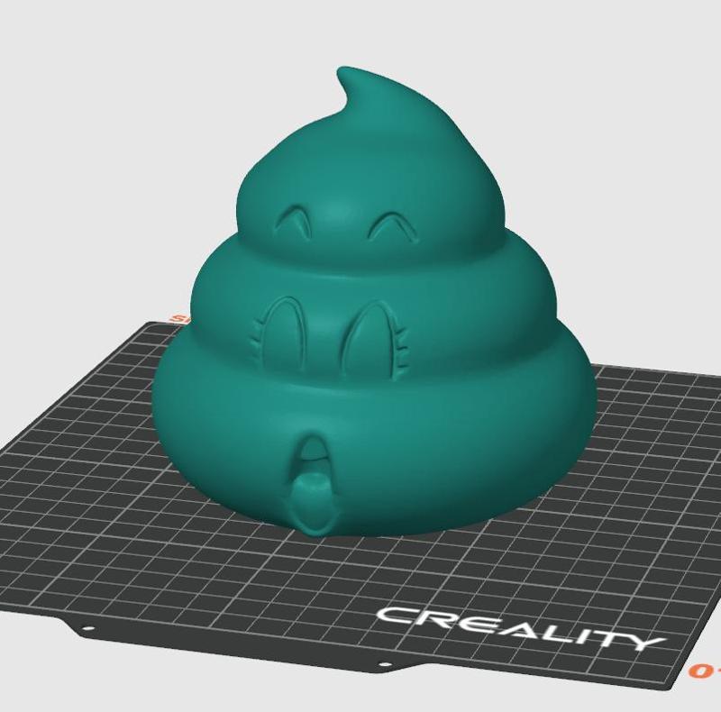 Dr. Slump & Dragon Ball pink happy poop