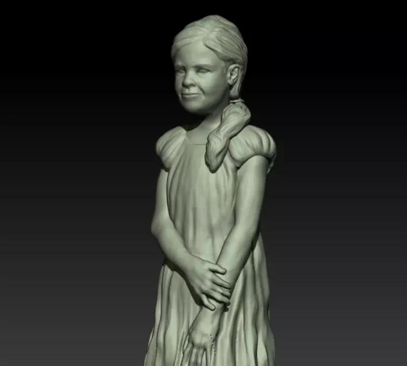 child portrait little girl