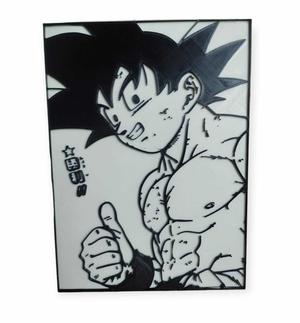 poster Goku pulgar arriba