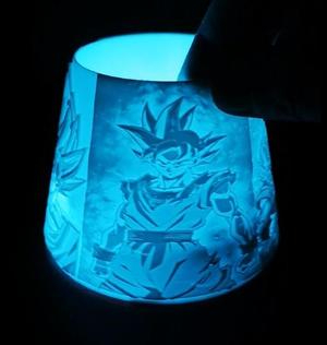 Lithophanie Lampshade Dragon Ball Z