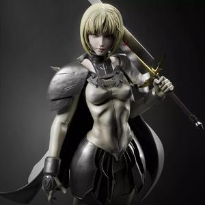 Clare 3D Print statue of woman holding sword