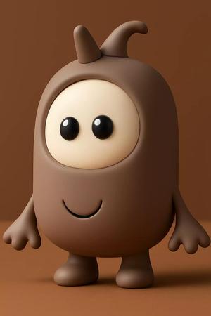 Fall Guys 3D model