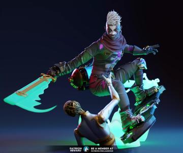 Ekko from Arcane - Fan Art