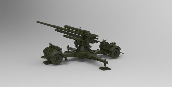 88 mm anti aircraft Missile Launcher