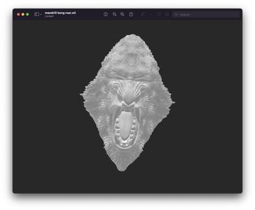 mandrill kong & Showa kongreplacement head