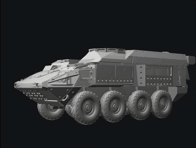 LAV 6 ACSV super bison