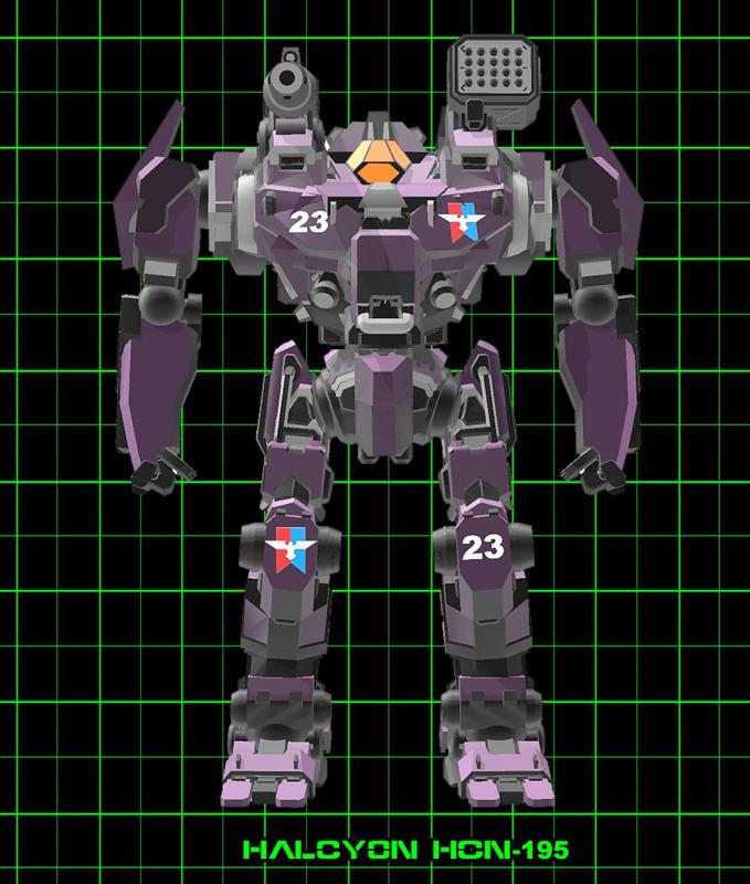 American Mecha Halcyon HCN-195
