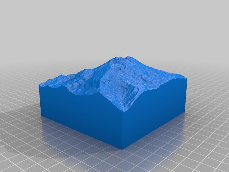 Mt Elbrus 10km Collectible Mountain