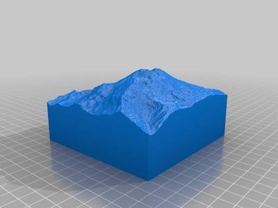 Mt Elbrus 10km Collectible Mountain