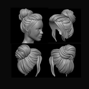 Female hair