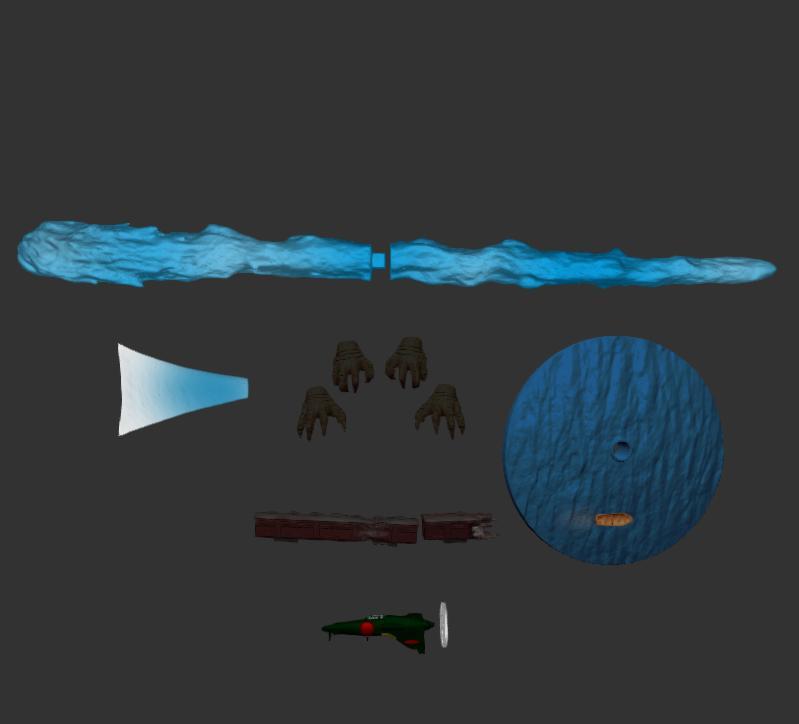 ULTIMATE SHMA Godzilla Minus One Set