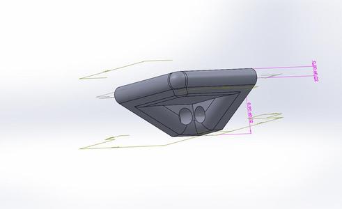 Phoenix EZ3D Printer Glass Bed Holder v4.0