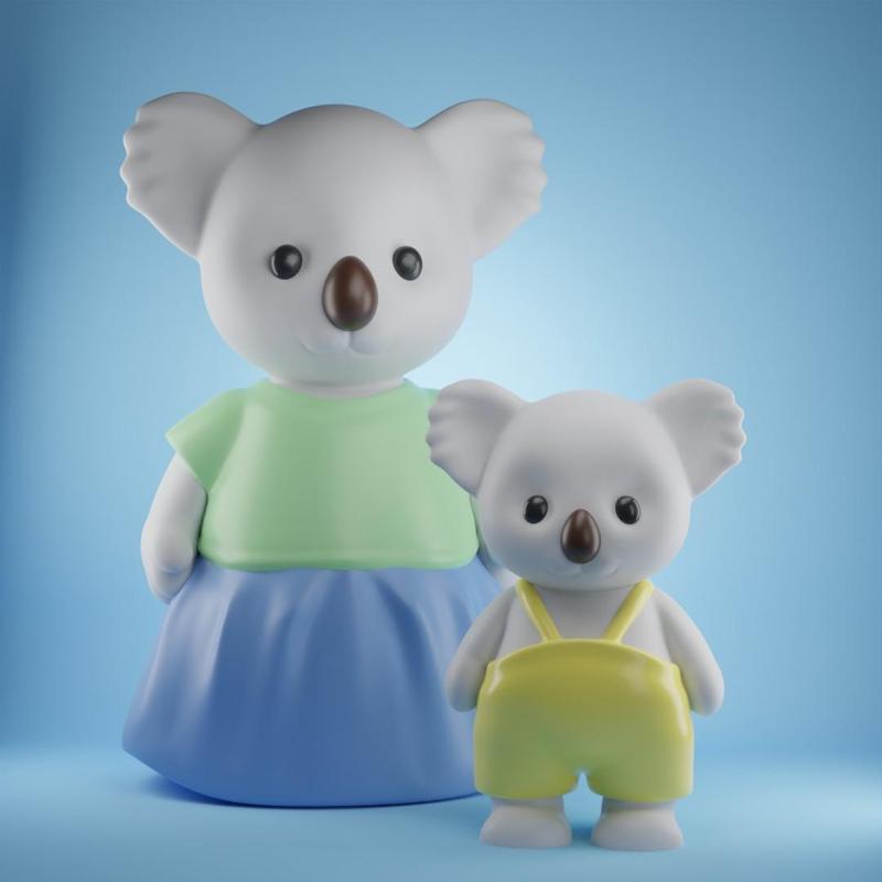Baby koala and Mother - Sylvanian Families