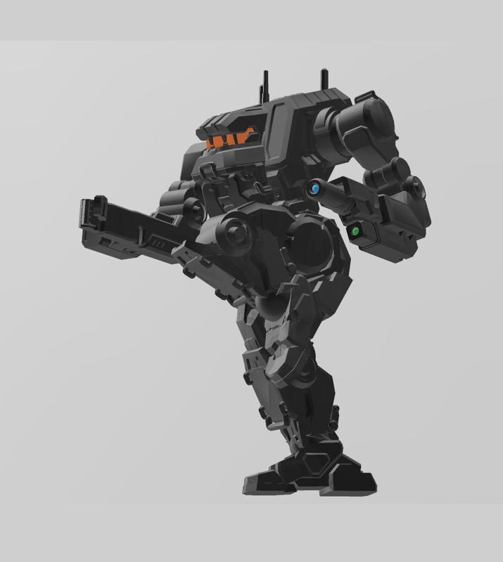 American Mecha Snow Weasel new poses