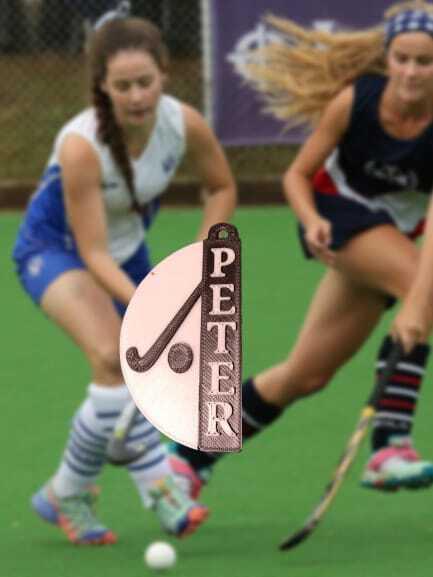 Field Hockey Bag Tag