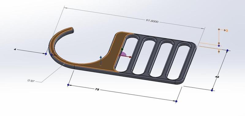 Tie Hanger 4 Place Holder