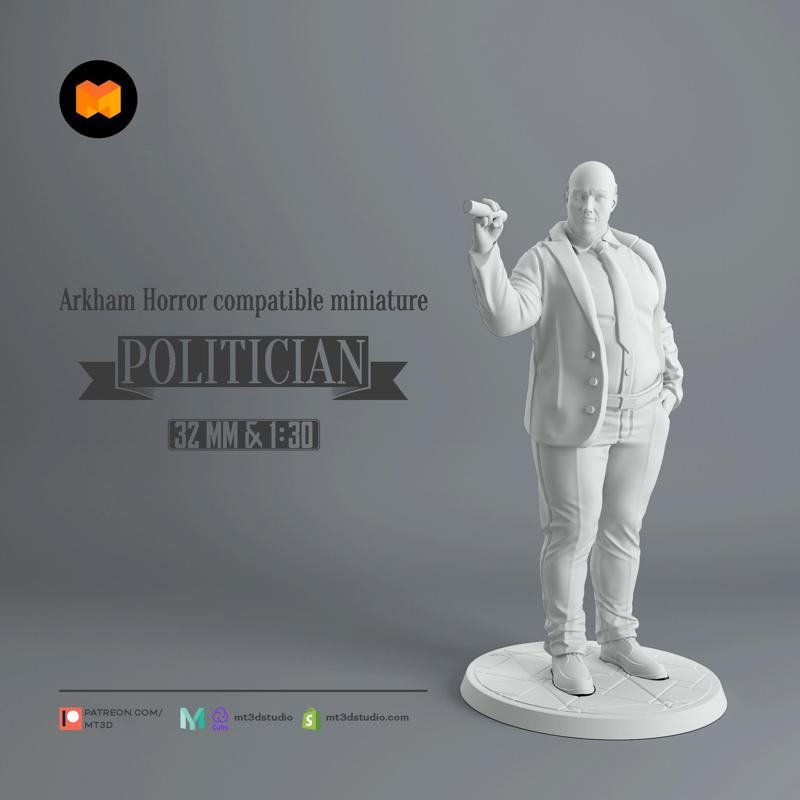 Politician - Arkham Horror compatible
