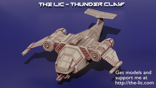 The LIC HN - Thunder Claw Light Gunship