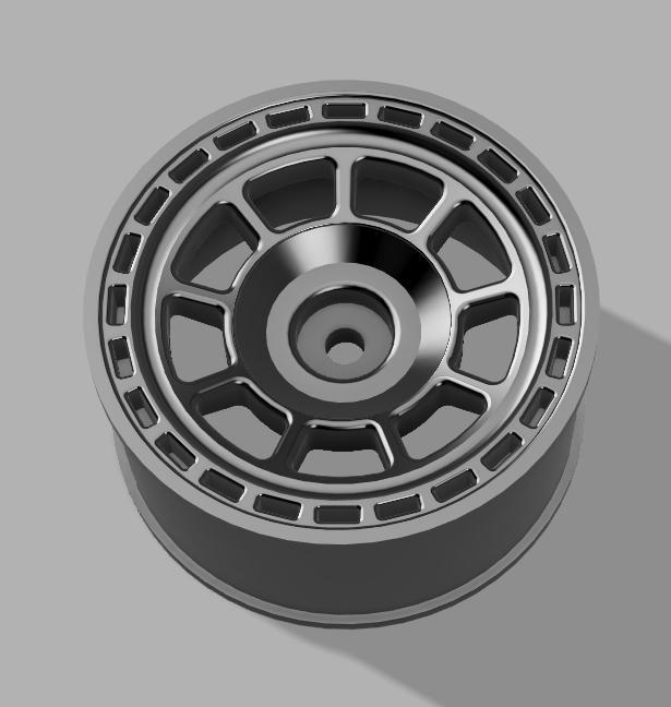 RC Drift wheels comp style - type 2 - 7mm