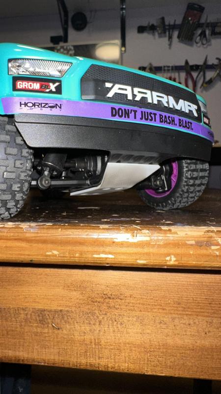 Arrma Mojave Grom skid plate