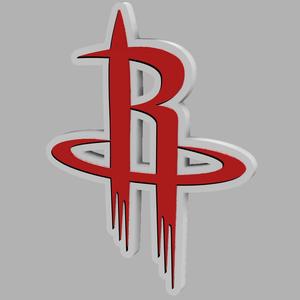 3D MULTICOLOR LOGO/SIGN - Houston Rockets