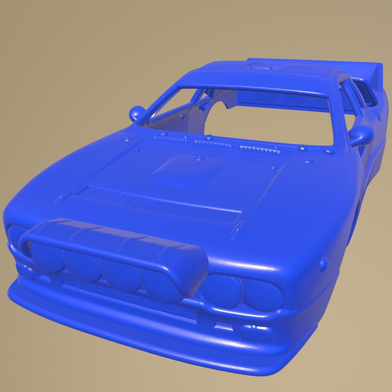 Lancia Rally 037 WRC Group B 1983  Printable Car Body