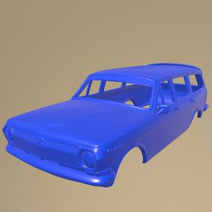 GAZ 24 Volga combi 1967 PRINTABLE CAR BODY