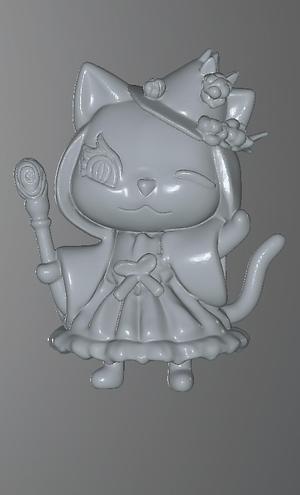 Haunted lovely family : witch cat