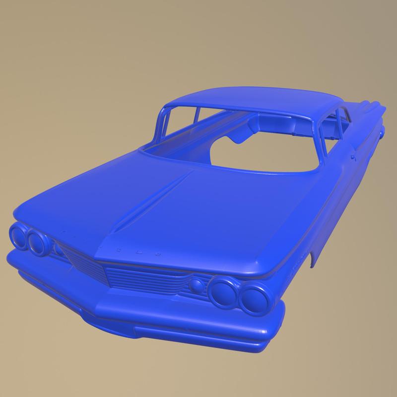Pontiac Ventura coupe 1960 PRINTABLE CAR BODY