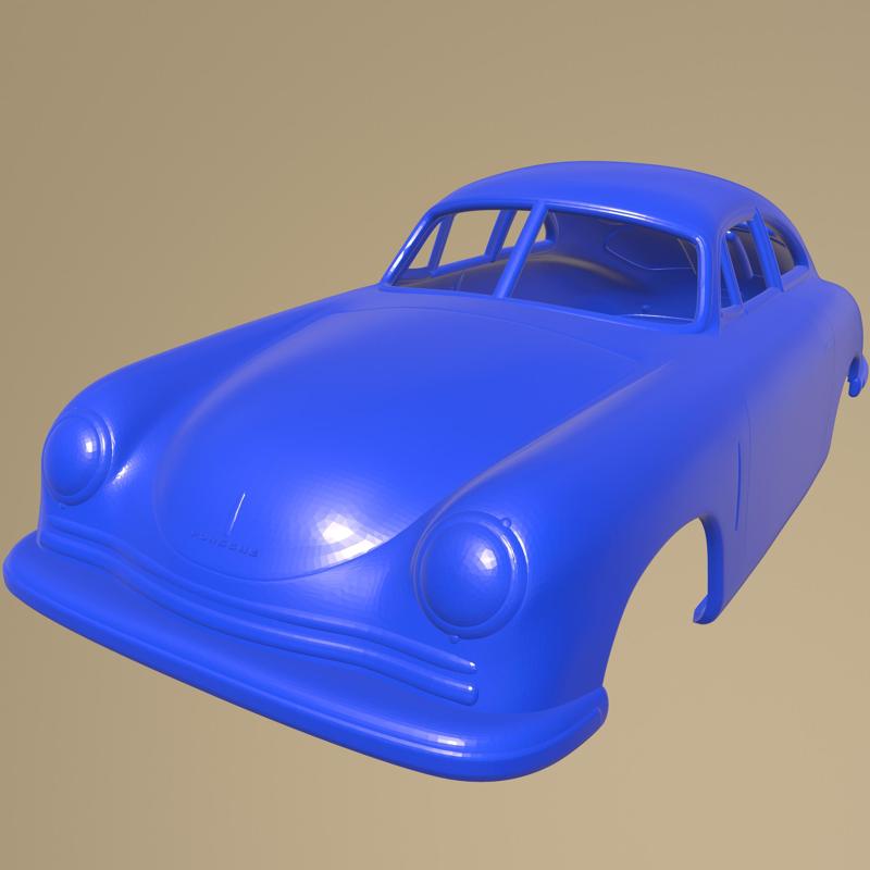 Porsche 356 coupe 1948 PRINTABLE CAR BODY