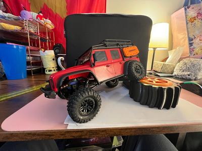 Trx4m front shock mount