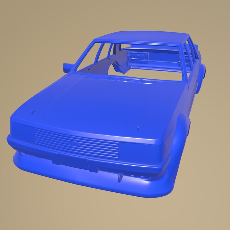 Ford Falcon Tru Blu 1981 PRINTABLE CAR BODY