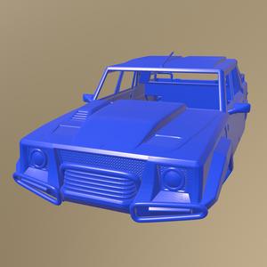 LAMBORGHINI LM002 PICKUP 1986 PRINTABLE CAR BODY