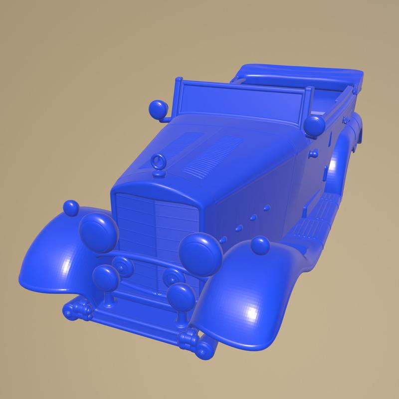 Mercedes Benz G4 Offroader 1939 printable car body