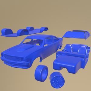 Holden Torana A9X 1976 PRINTABLE CAR IN SEPARATE PARTS